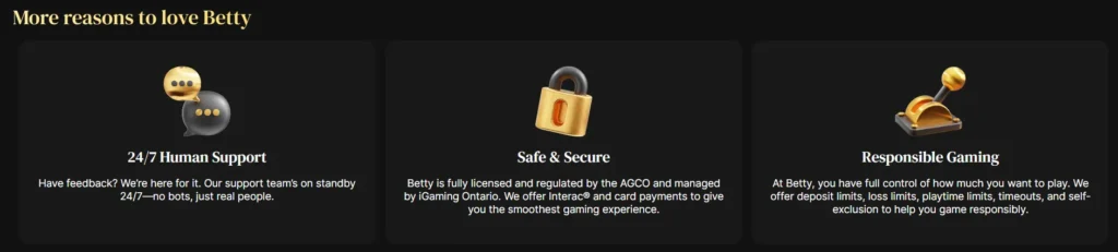 security online betty casino